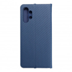 Peňaženkové puzdro LUNA Book Carbon na Samsung Galaxy A13 LTE Uhlíkové vlákno, Elegant Modrý