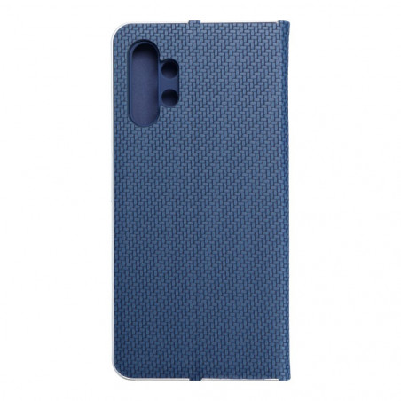 Peňaženkové puzdro LUNA Book Carbon na Samsung Galaxy A13 LTE Uhlíkové vlákno, Elegant Modrý