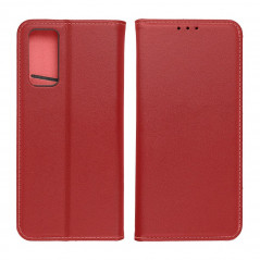 Peňaženkové puzdro Leather case SMART PRO na Apple iPhone 11 Elegant  Vinovo červený 