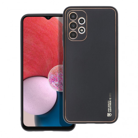 Kryt Leather na Samsung Galaxy A13 LTE Čierny