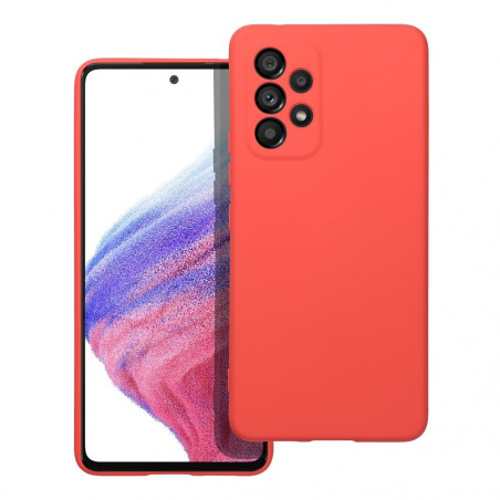 Kryt Silicone na Samsung Galaxy A53 5G Elegant  Broskyňový