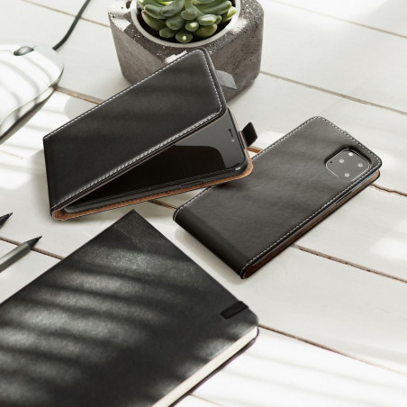 Vertikálne puzdro Slim Flexi Fresh na Samsung Galaxy A04s Čierny