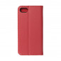 Peňaženkové puzdro Leather case SMART PRO na Apple iPhone SE 2022 5G Elegant  Vinovo červený 
