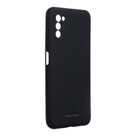 Kryt Roar Space na Samsung Galaxy A03s Jednofarebný, Elegant Čierny