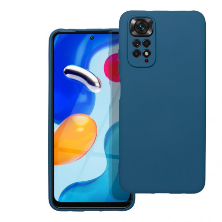 Kryt Silicone na XIAOMI Redmi Note 11 Pro 5G Elegant Modrý