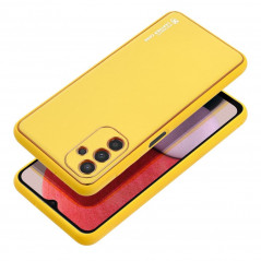 Kryt Leather na Samsung Galaxy A13 LTE Žltý