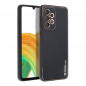 Kryt Leather na Samsung Galaxy A33 Čierny