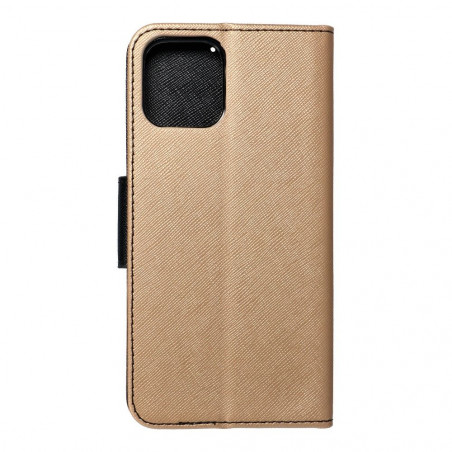 Peňaženkové puzdro Fancy Book na Apple iPhone 12 Čierny