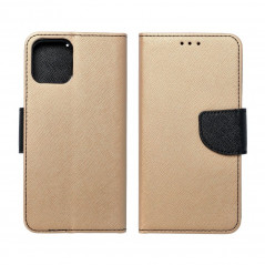 Peňaženkové puzdro Fancy Book na Apple iPhone 12 Čierny