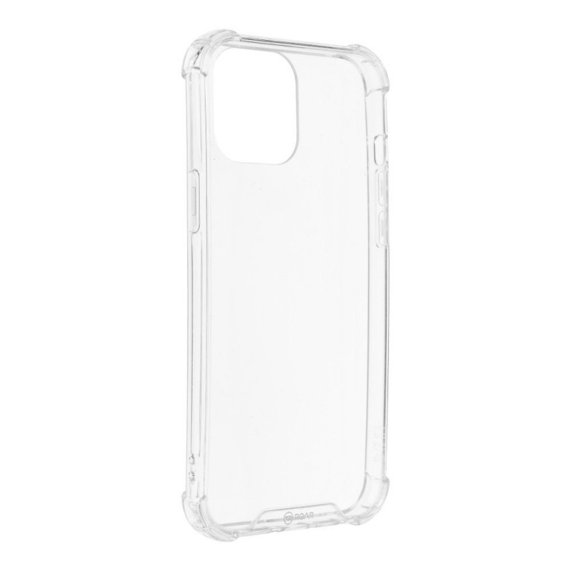 Kryt Roar Armor Jelly na Apple iPhone 12 Pro Max Prémiové puzdro  Transparentný 