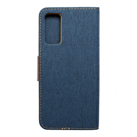 Peňaženkové puzdro CANVAS Book na Samsung Galaxy S20 FE Námornícka modrá