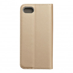 Peňaženkové puzdro Smart Case Book na Apple iPhone SE 2022 5G Zlatý