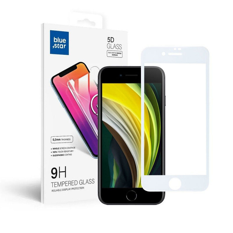 Ochranné sklo Blue Star 9H na Apple iPhone SE 2020 Transparentný