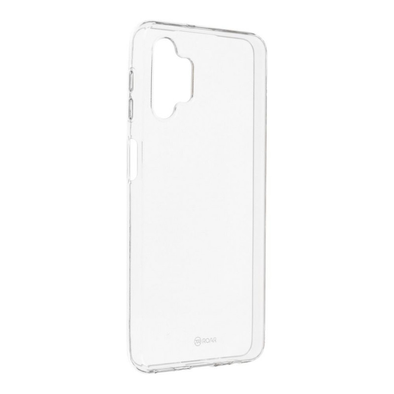 Kryt Roar Jelly Case na Samsung Galaxy A32 5G Transparentný
