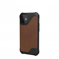 Kryt Urban Armor Gear Metropolis LT na Apple iPhone 12 mini Prémiové puzdro  Hnedý