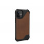Kryt Urban Armor Gear Metropolis LT na Apple iPhone 12 mini Prémiové puzdro  Hnedý