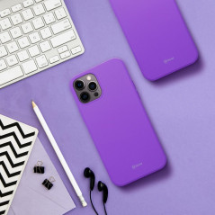 Kryt Roar Colorful Jelly na Samsung Galaxy Note 20 Fialový (Purple)