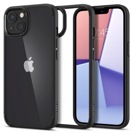 Kryt Spigen Ultra Hybrid na Apple iPhone 13 Krištáľovo čistý Matná čierna