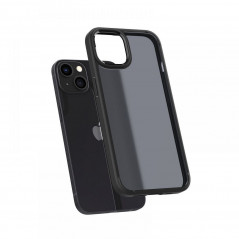 Kryt Spigen Ultra Hybrid na Apple iPhone 13 Krištáľovo čistý  Matná čierna mrazivá