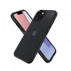 Kryt Spigen Ultra Hybrid na Apple iPhone 13 Krištáľovo čistý  Matná čierna mrazivá