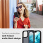 Kryt Spigen Ultra Hybrid na Apple iPhone 13 Krištáľovo čistý  Matná čierna mrazivá