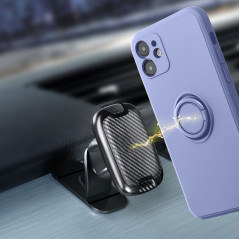 Kryt Silicone ring na Apple iPhone 13 Pro Fialový (Violet)