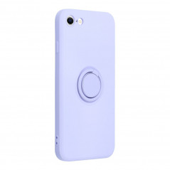Kryt Silicone ring na Apple iPhone SE 2020 Fialový (Violet)
