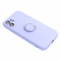Kryt Silicone ring na Apple iPhone SE 2022 5G Fialový (Violet)