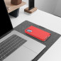 Peňaženkové puzdro LUNA Book Gold na XIAOMI Redmi Note 10 Elegant  Červený