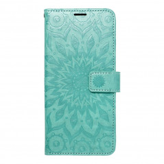 Peňaženkové puzdro MEZZO Book na Samsung Galaxy S20 FE Mandala  Zelený