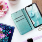 Peňaženkové puzdro MEZZO Book na Samsung Galaxy A12 Mandala  Zelený