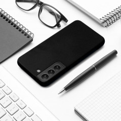 Kryt Silicone na Samsung Galaxy S21 FE 5G Elegant  Čierny