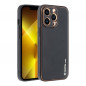 Kryt Leather na Apple iPhone 11 Čierny