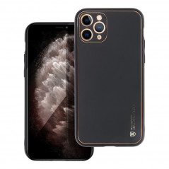 Kryt Leather na Apple iPhone 11 Pro Čierny