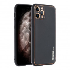 Kryt Leather na Apple iPhone 11 Pro Čierny