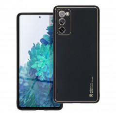Kryt Leather na Samsung Galaxy S20 FE Čierny