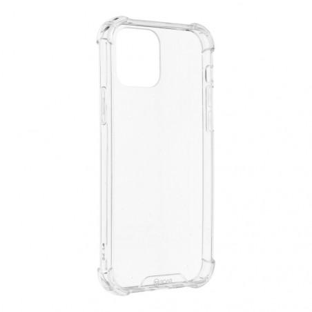 Kryt Roar Armor Jelly na Apple iPhone 12 Pro Prémiové puzdro Transparentný