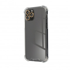 Kryt Roar Armor Jelly na Apple iPhone 12 Pro Prémiové puzdro Transparentný