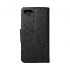 Peňaženkové puzdro Fancy Book na Apple iPhone SE 2020 Čierny