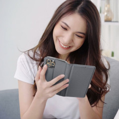Peňaženkové puzdro Smart Case Book na Apple iPhone SE 2022 5G Šedý