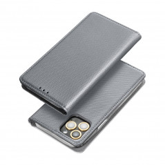 Peňaženkové puzdro Smart Case Book na Apple iPhone SE 2022 5G Šedý