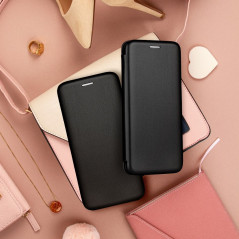 Peňaženkové puzdro Book Elegance na Samsung Galaxy Note 20 Elegant  Čierny