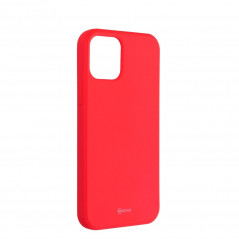 Kryt Roar Colorful Jelly na Apple iPhone 12 Pro Broskyňovo-ružový