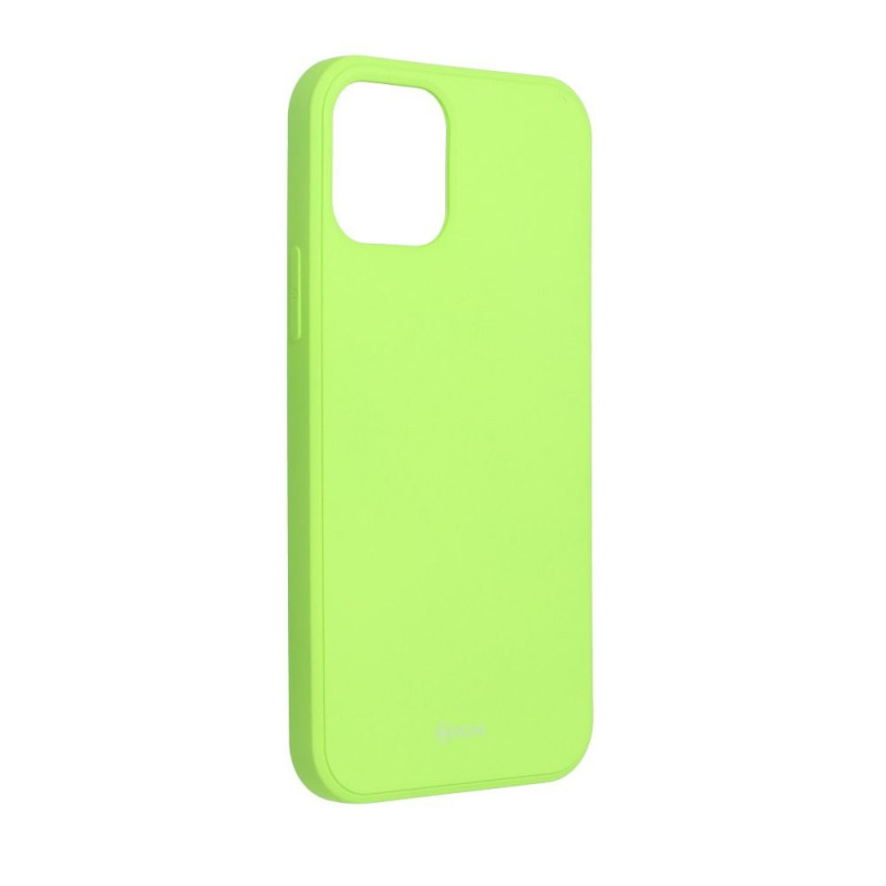 Kryt Roar Colorful Jelly na Apple iPhone 12 Pro Limetkovo zelený