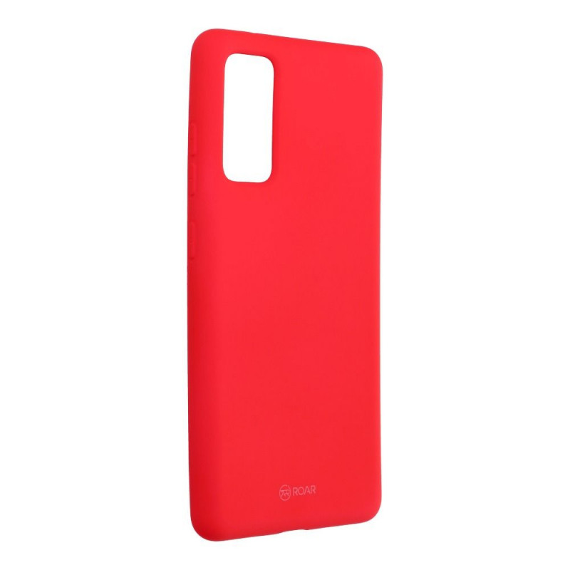 Kryt Roar Colorful Jelly na Samsung Galaxy S20 FE 5G 2022 Žiarivý ružový