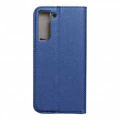 Peňaženkové puzdro Smart Case Book na Samsung Galaxy S21 FE 5G Tmavší modrý