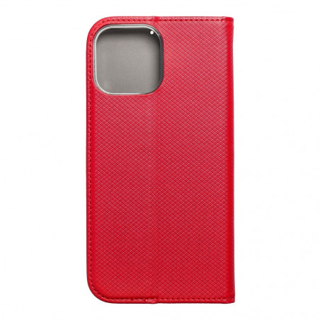 Peňaženkové puzdro Smart Case Book na Apple iPhone 13 Pro Max Červený