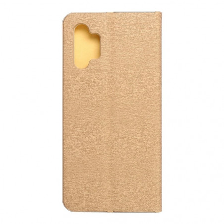 Peňaženkové puzdro LUNA Book Gold na Samsung Galaxy A32 5G Elegant Zlatý
