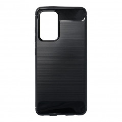 Kryt Carbon na Samsung Galaxy A52 LTE Elegant  Čierny