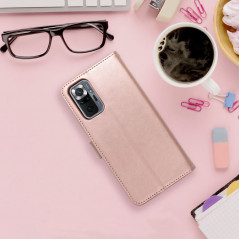 Peňaženkové puzdro MEZZO Book na XIAOMI Mi 11 Lite 5G NE Mandala  Ružovo-zlatý